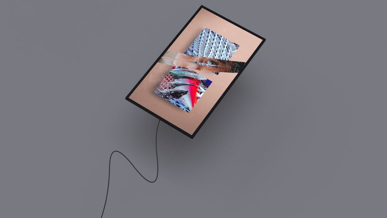 FRAMED Mono X7 Series digital canvases display photography, poetic