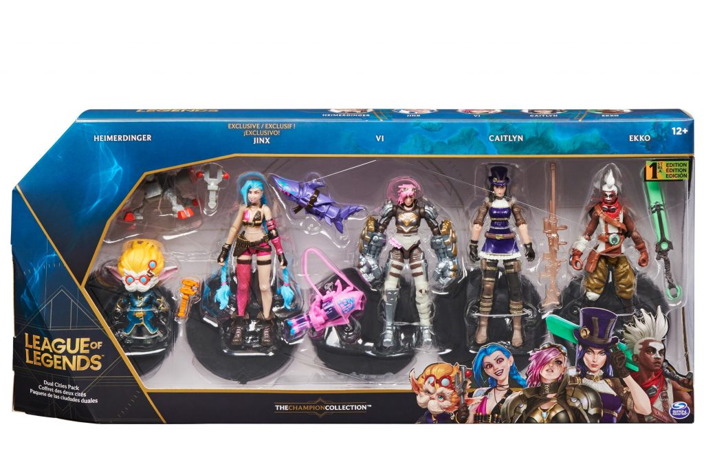 Spin Master's “League of Legends” Collectible Figures Available