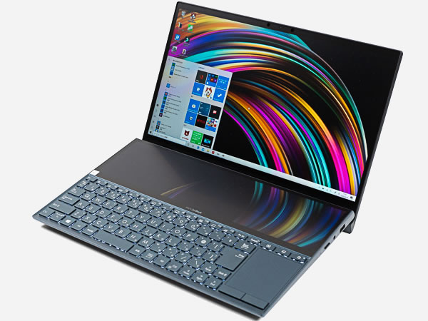 ASUS ZenBook Duo UX481FLの実機レビュー - the比較