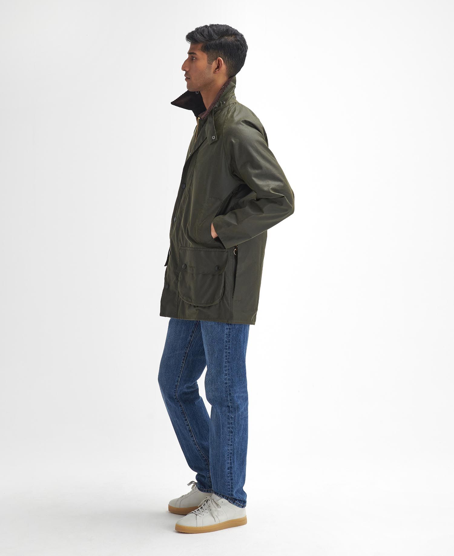 Barbour Classic Beaufort Wax Jacket - Olive – The Lucky Knot Men's