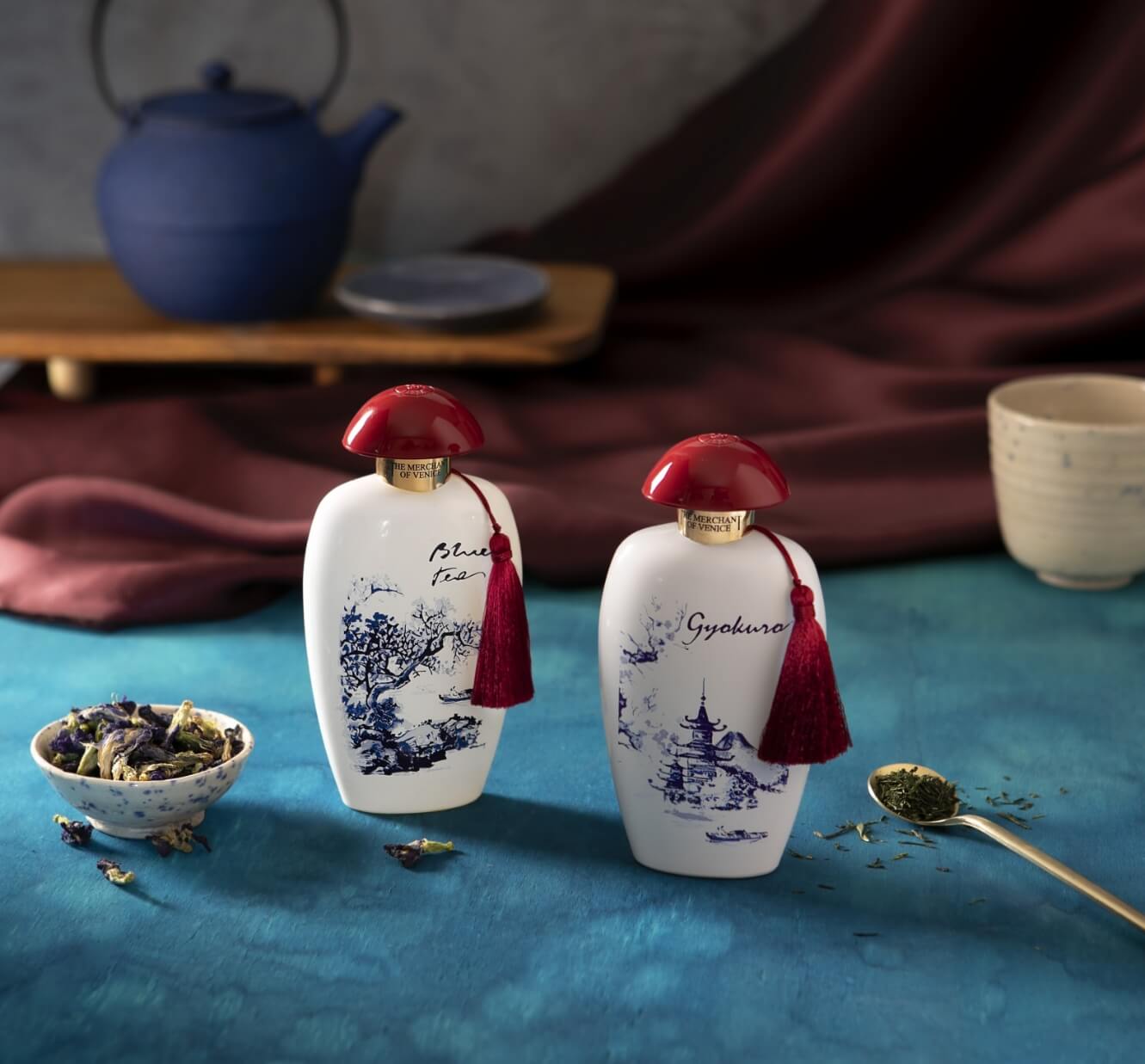 香水瓶 ベネチア マーブルグラス R19-3 【公式通販】