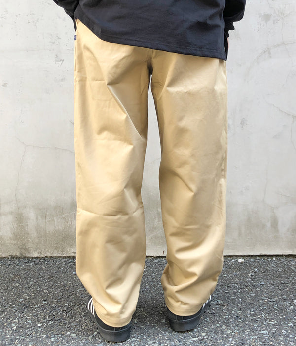 DESCENDANT/DC-3 TWILL TROUSERS (BEIGE)