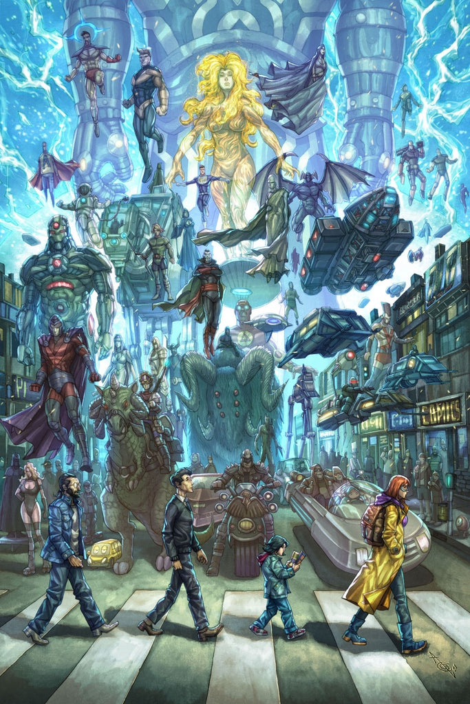 CROSSOVER #8 OUTER LIMITS BORO EXCLUSIVE BY ALAN QUAH LMTD 400