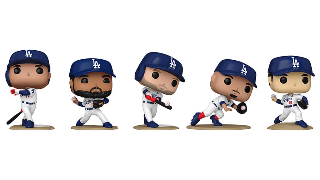 Funko Hits it Out of the Park with Dodgers MLB Championship Pops