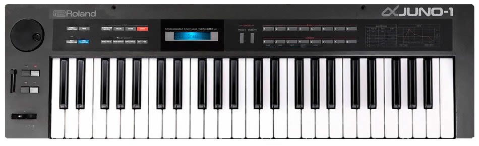 Roland αJuno 1 アルファジュノー1 アナログシンセサイザー 1998-10