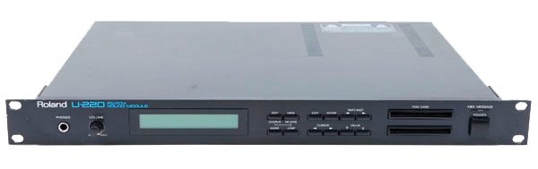 Roland U-220 sound module - The Prodigy equipment