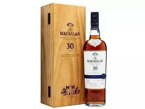 Macallan 30 Year Old Sherry Oak – The Rare Whiskey Shop