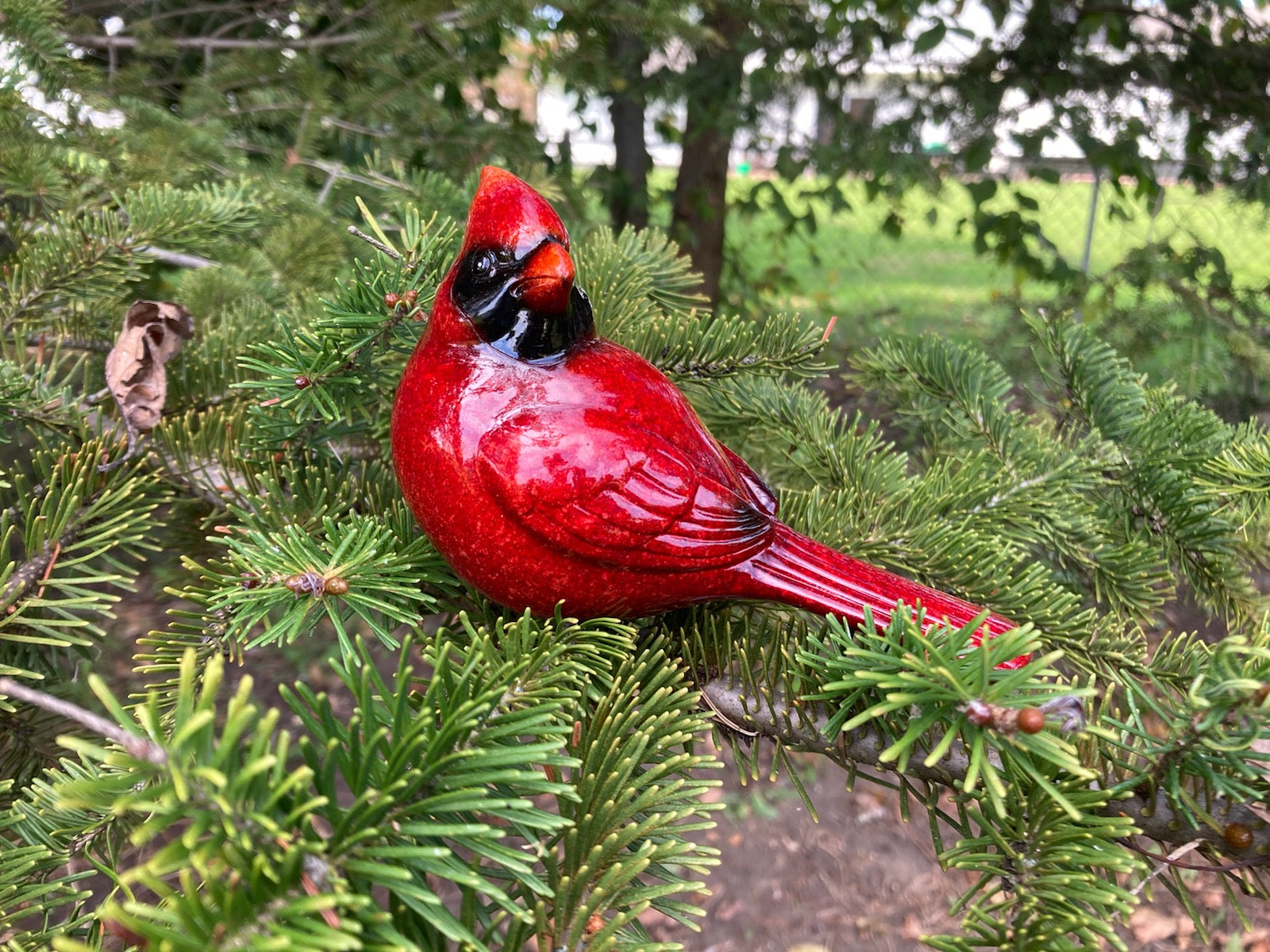 Cardinal Figurine - Ceramic – The Remembrance Center