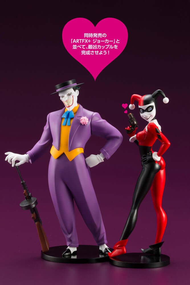 バットマン ジョーカー ハーレイクイン 額装品 アートポスター風