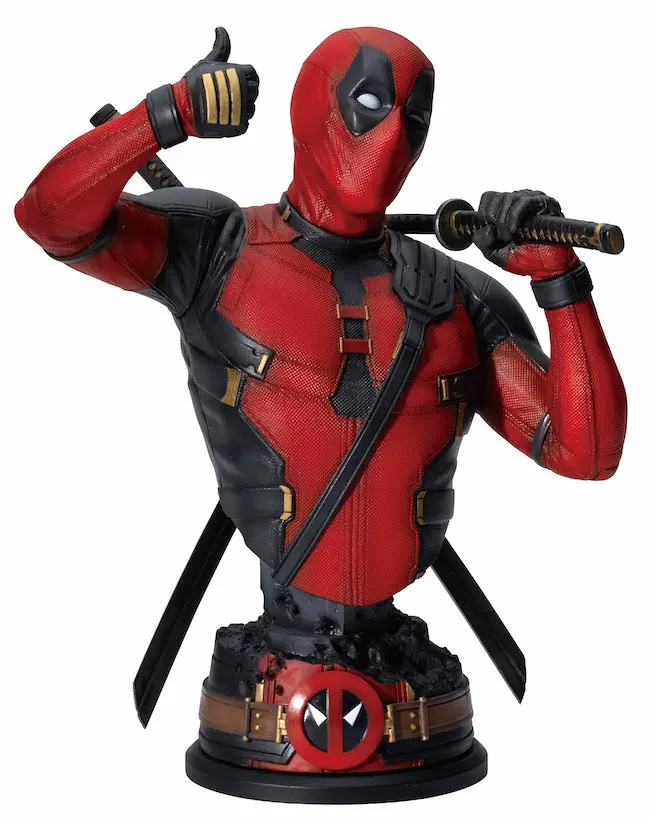 Happyくじ デッドプール&ウルヴァリンバストアップスタチュー A賞