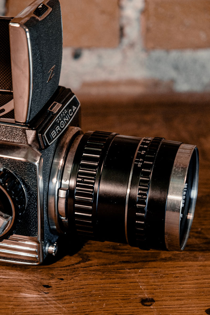 フィルムカメラ Zenza Bronica C TTL NIKKOR-Q 135mm f3.5 Zenza