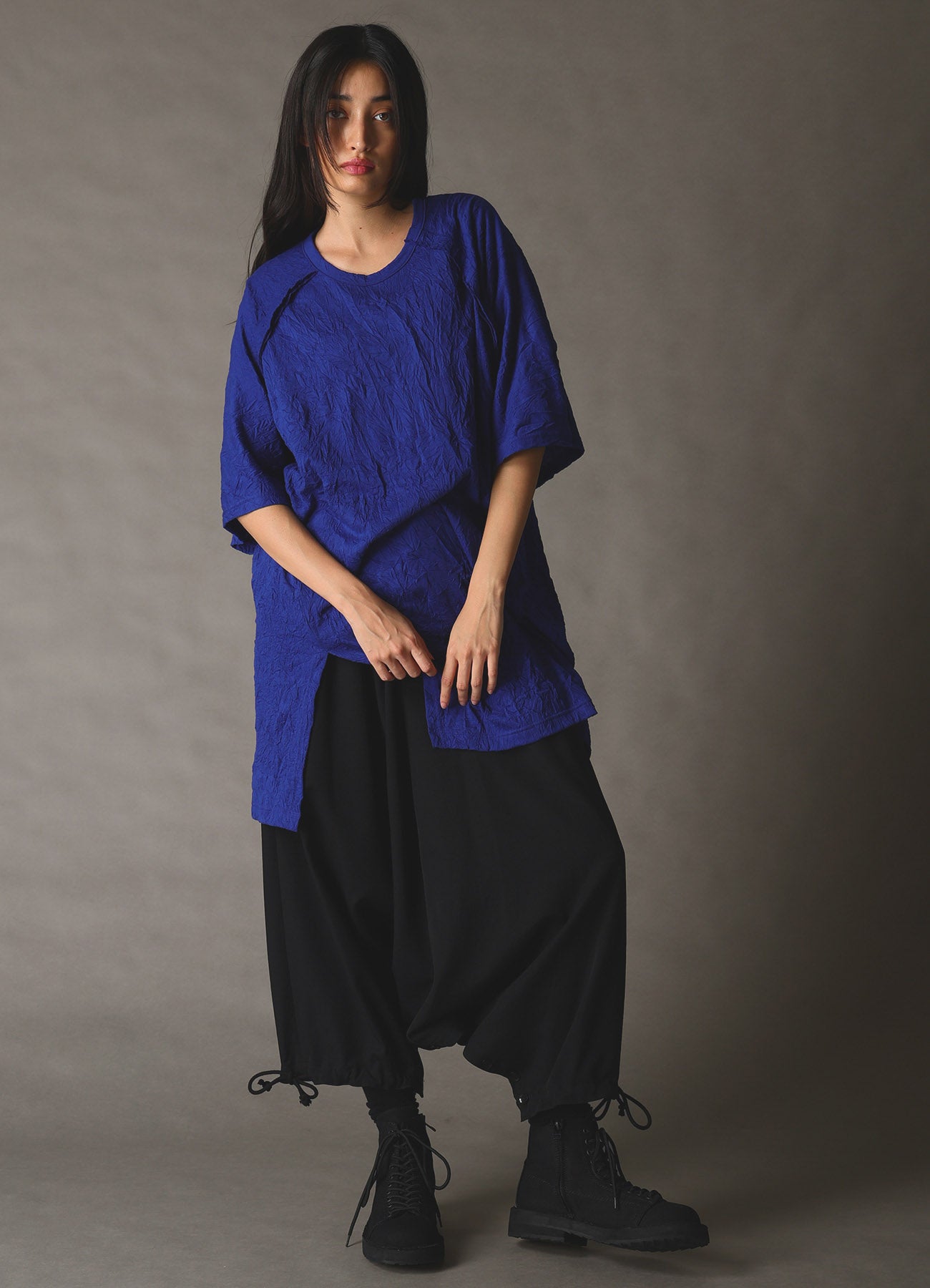 WOOL GABARDINE SAROUEL PANTS – THE SHOP YOHJI YAMAMOTO