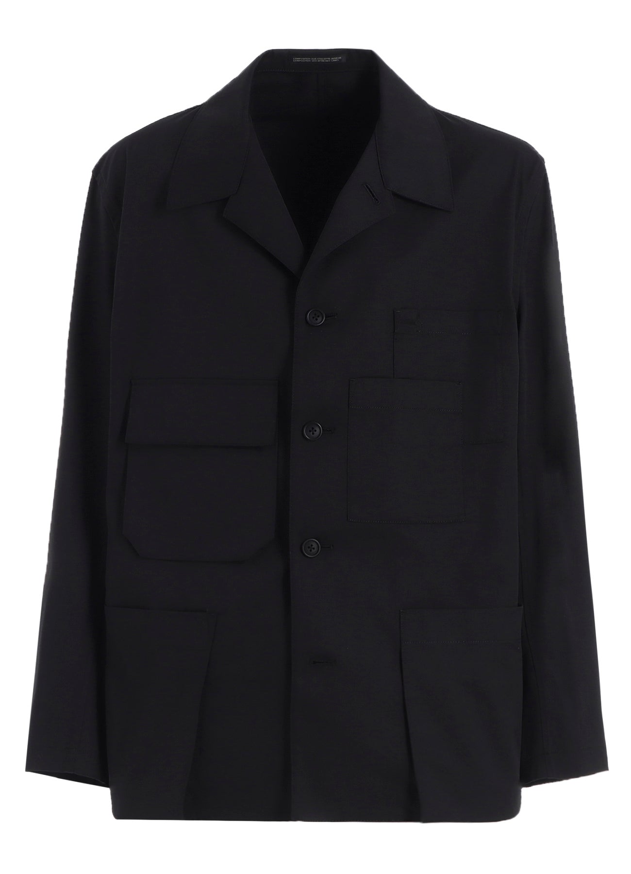 Yohji Yamamoto BLACK C/TWILL CROW PANTS