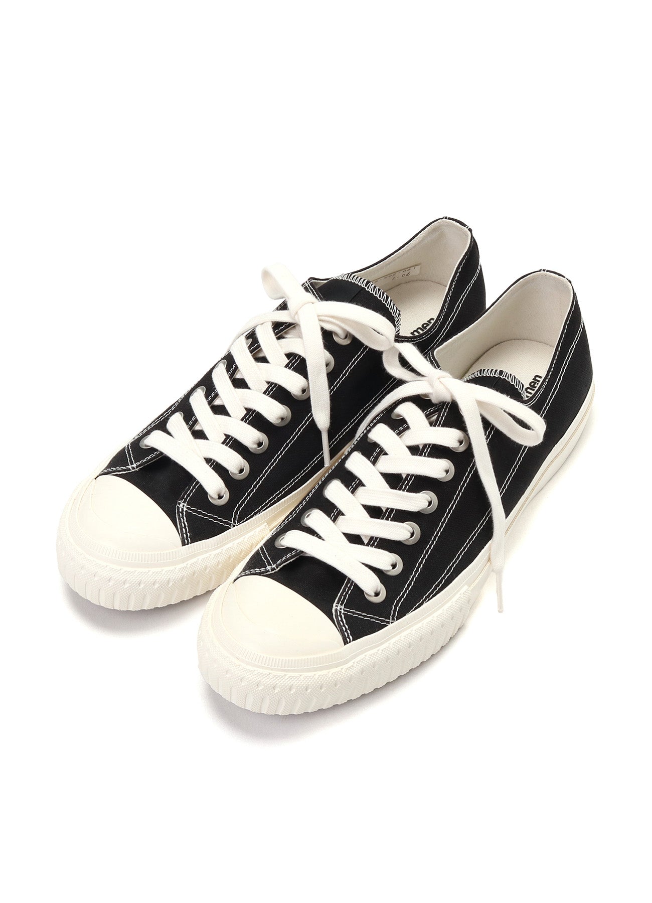 COTTON CANVAS LOW-TOP SNEAKERS – THE SHOP YOHJI YAMAMOTO
