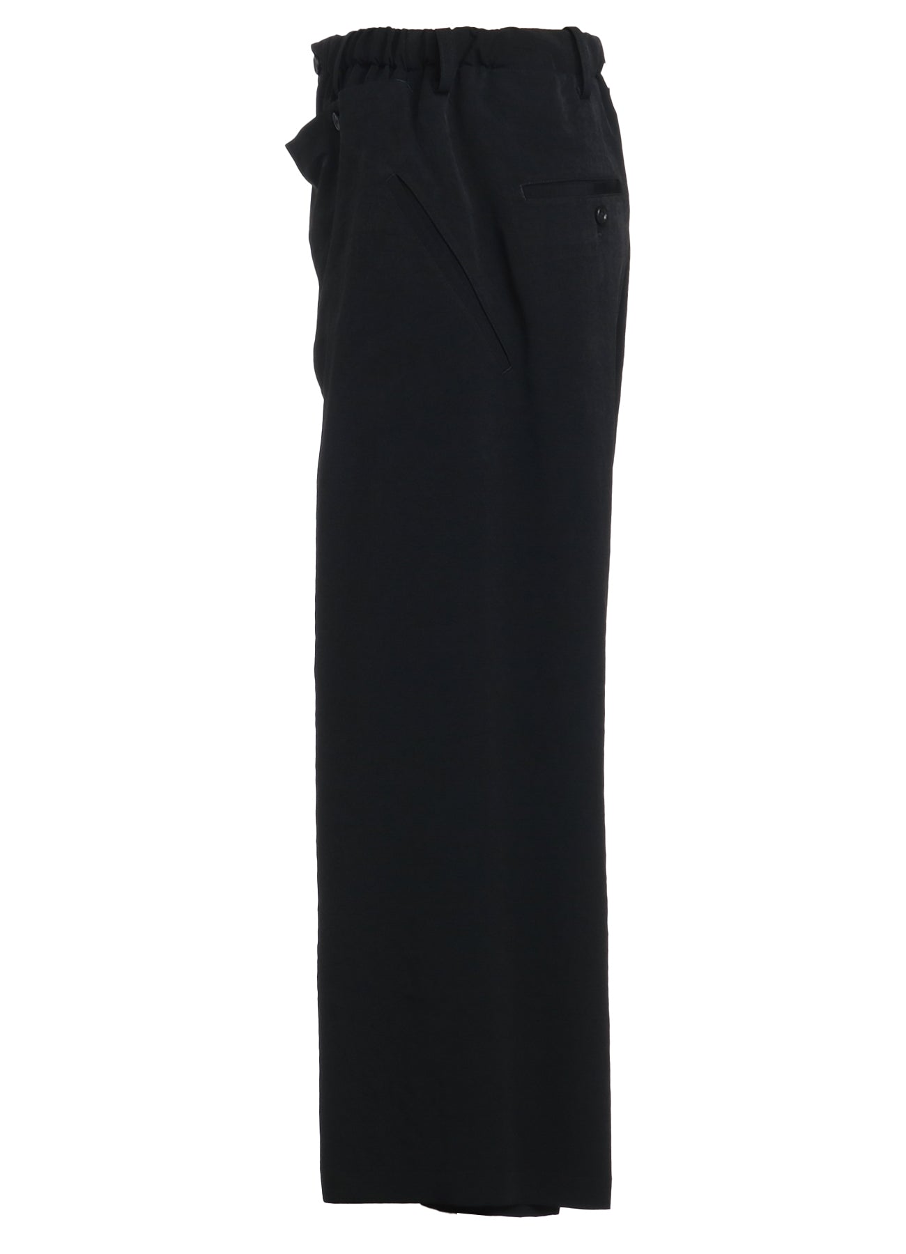 CREPE DE CHINE WRAP PANTS – THE SHOP YOHJI YAMAMOTO