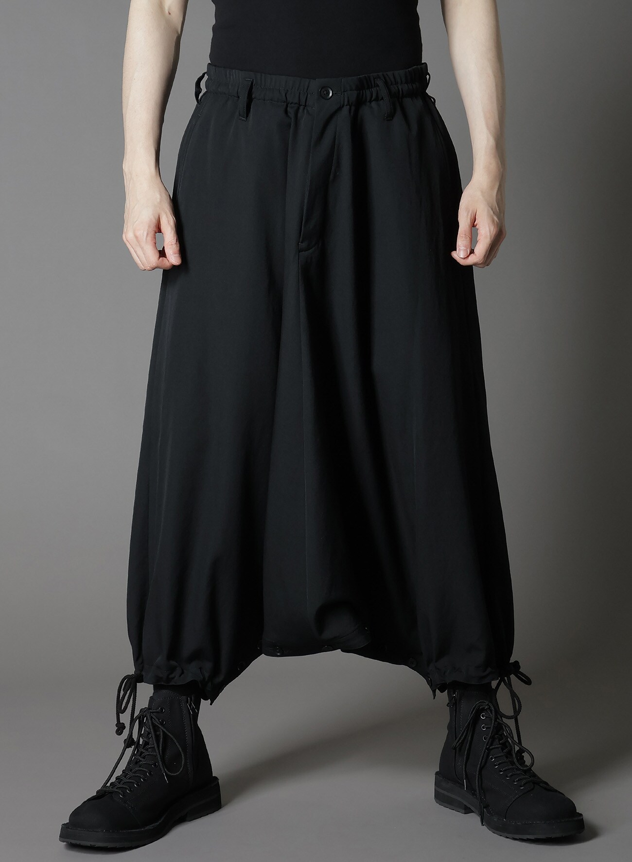 ground y グラウンドワイラップパンツヨウジヤマモト