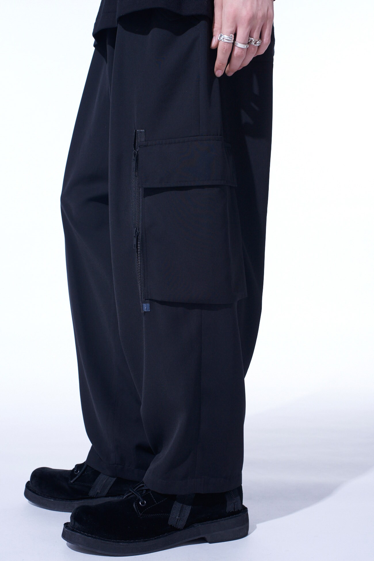 s'yte(サイト) yohji yamamoto カーゴパンツ PE/GABARDINE ZIPPER