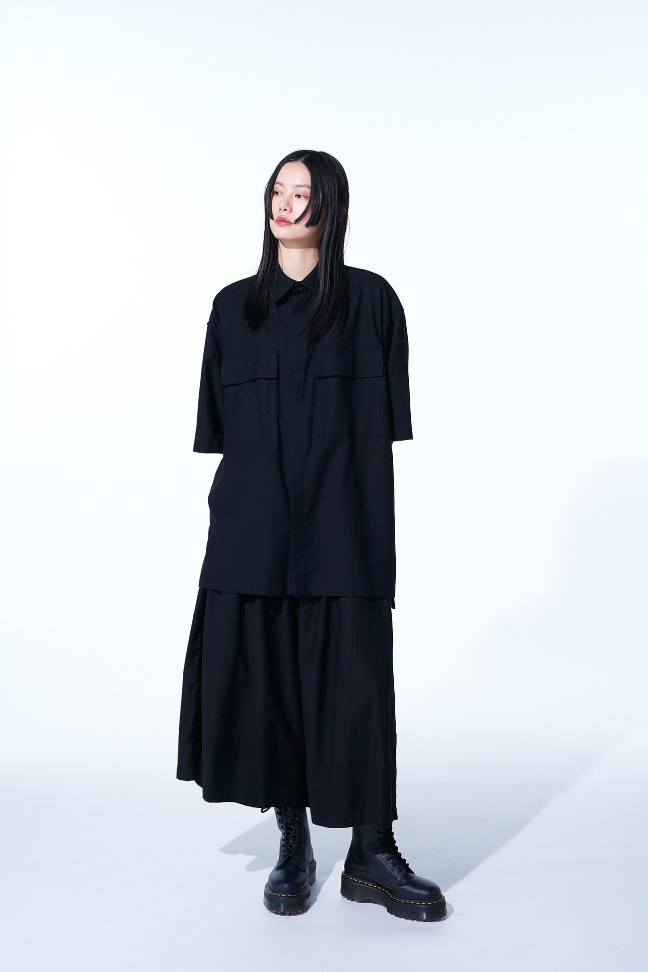 ヨウジヤマモト S'yte サイト ウールサルエルカーゴパンツ ブラック 黒