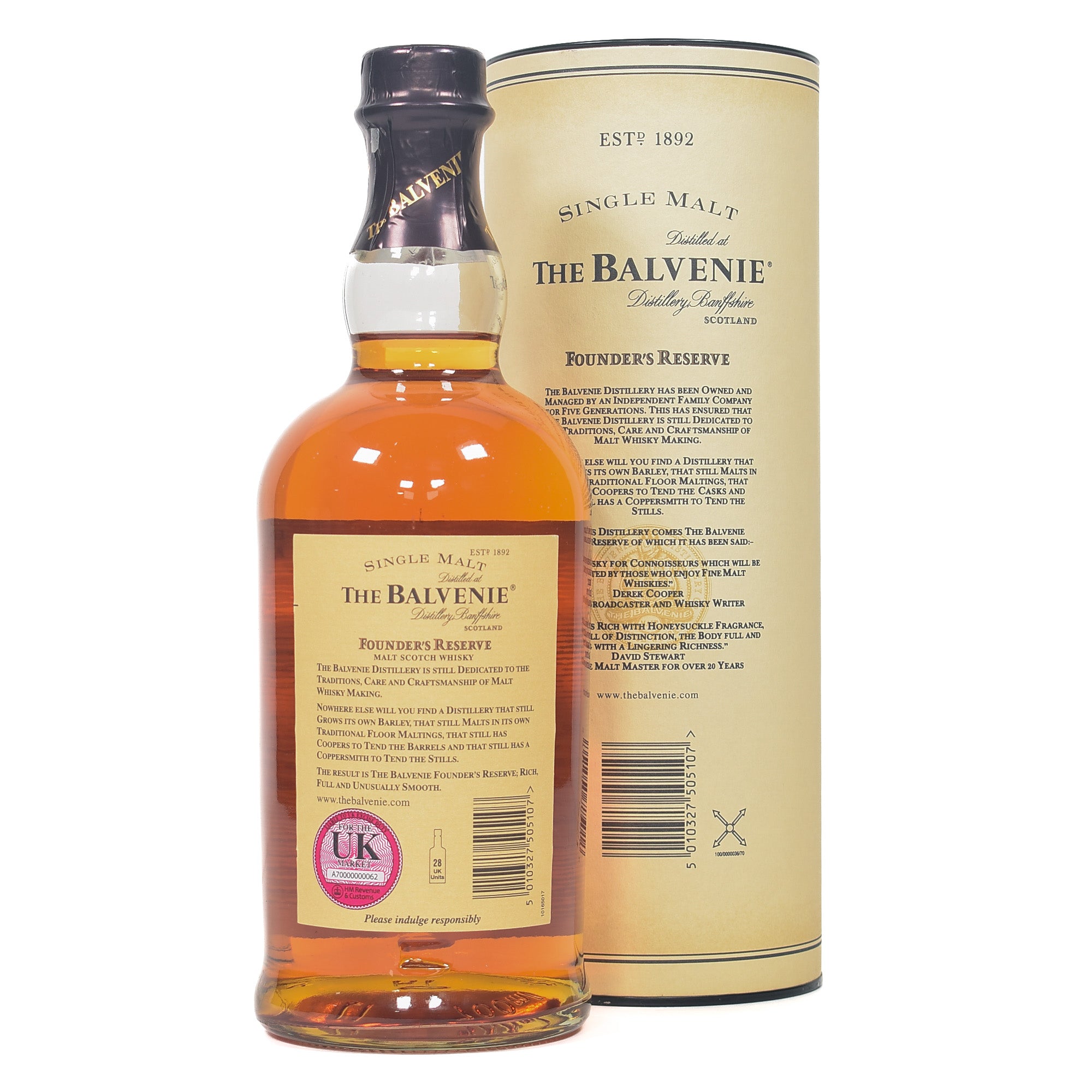 Balvenie - 10 Year Old - Founders Reserve – The Speyside Whisky Shop