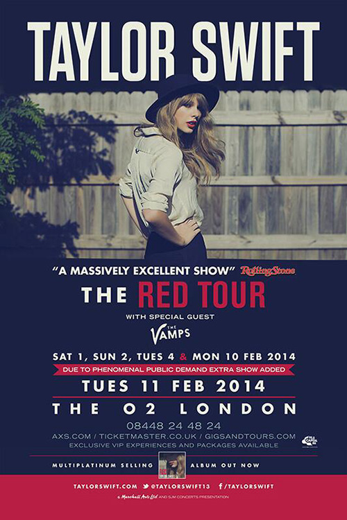 The RED Tour – The Swift Agency