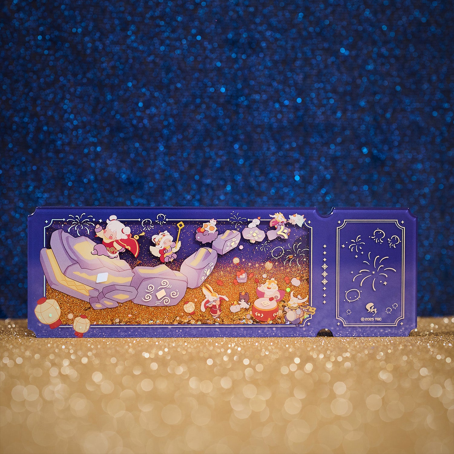 チケット風サンドグリッターアクリル - 来福の日々 – thatskyshop JP