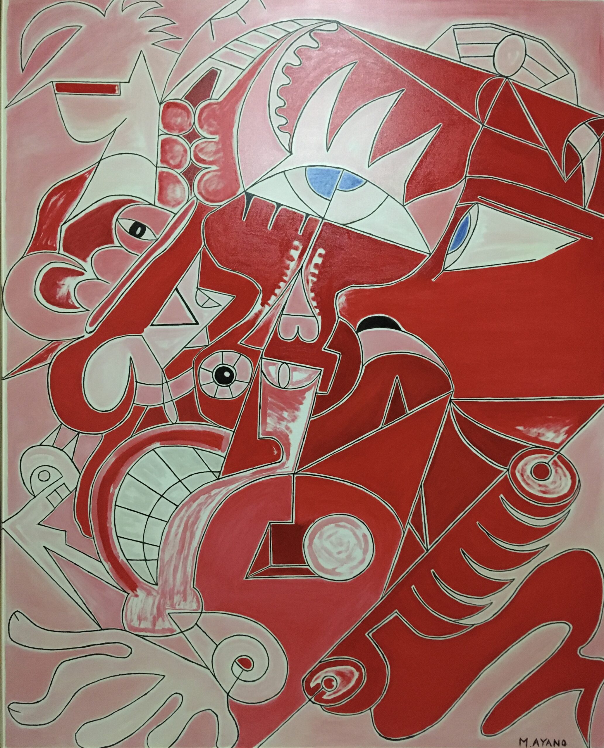 PASSION CRACK INFINITY | 綾乃まどか ｜インテリア絵画 アートの専門