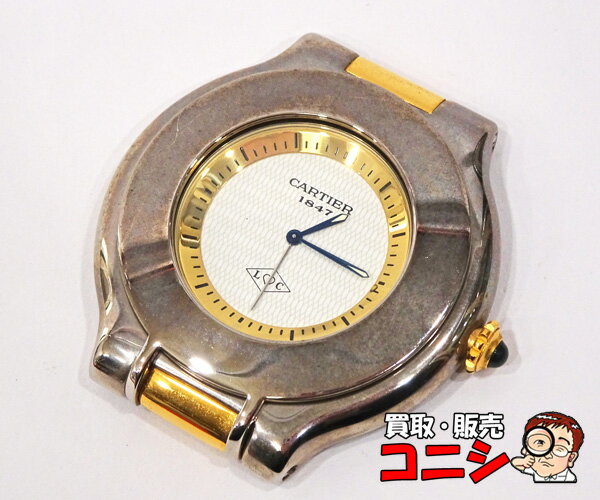 カルティエ トラベルクロック サントス 置時計 ジャンク Cartier