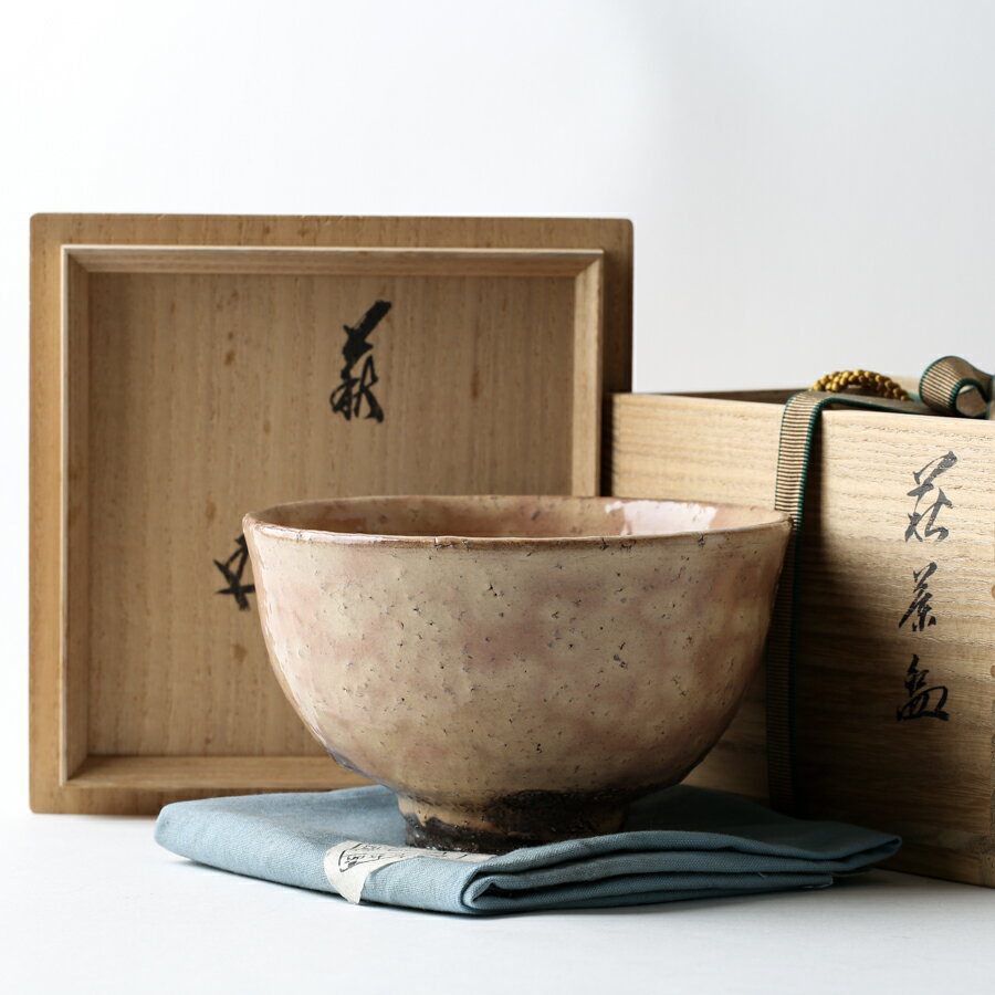 茶道具】寅 干支香合 【萩焼】深川本窯 12代 田原陶兵衛 造 茶道具】寅