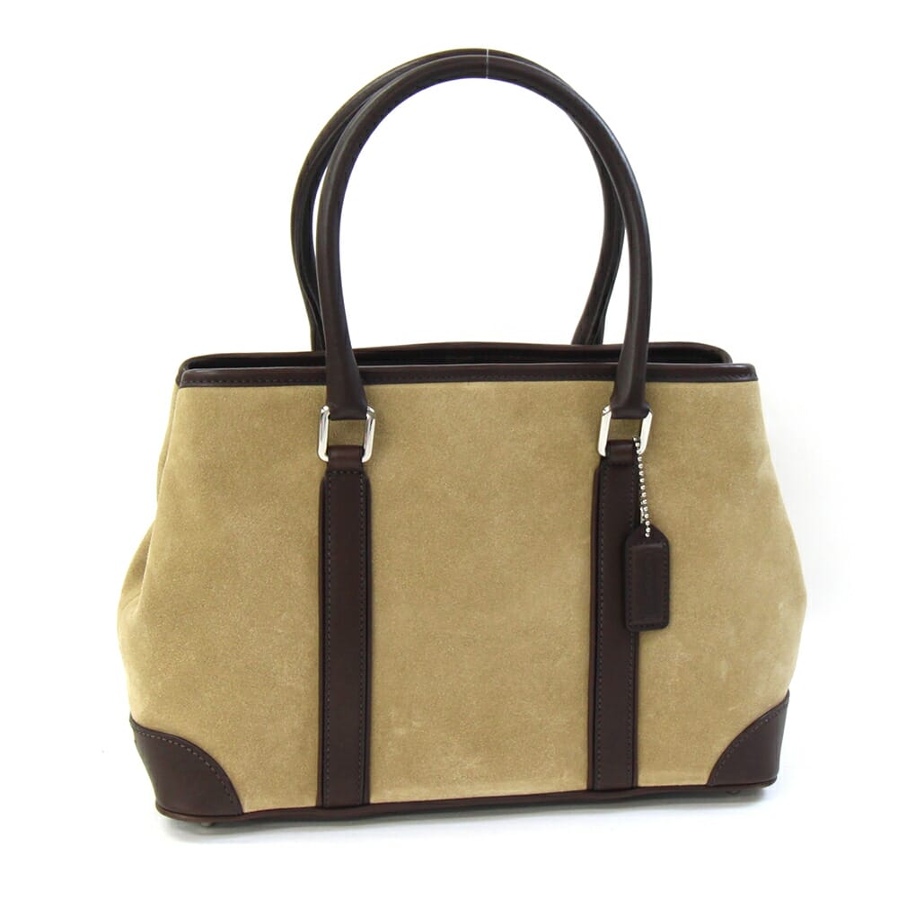 楽天市場】コーチ トートバッグ スエードの通販