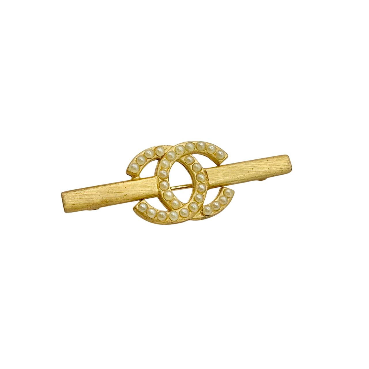 楽天市場】シャネル フェイクパール ブローチの通販