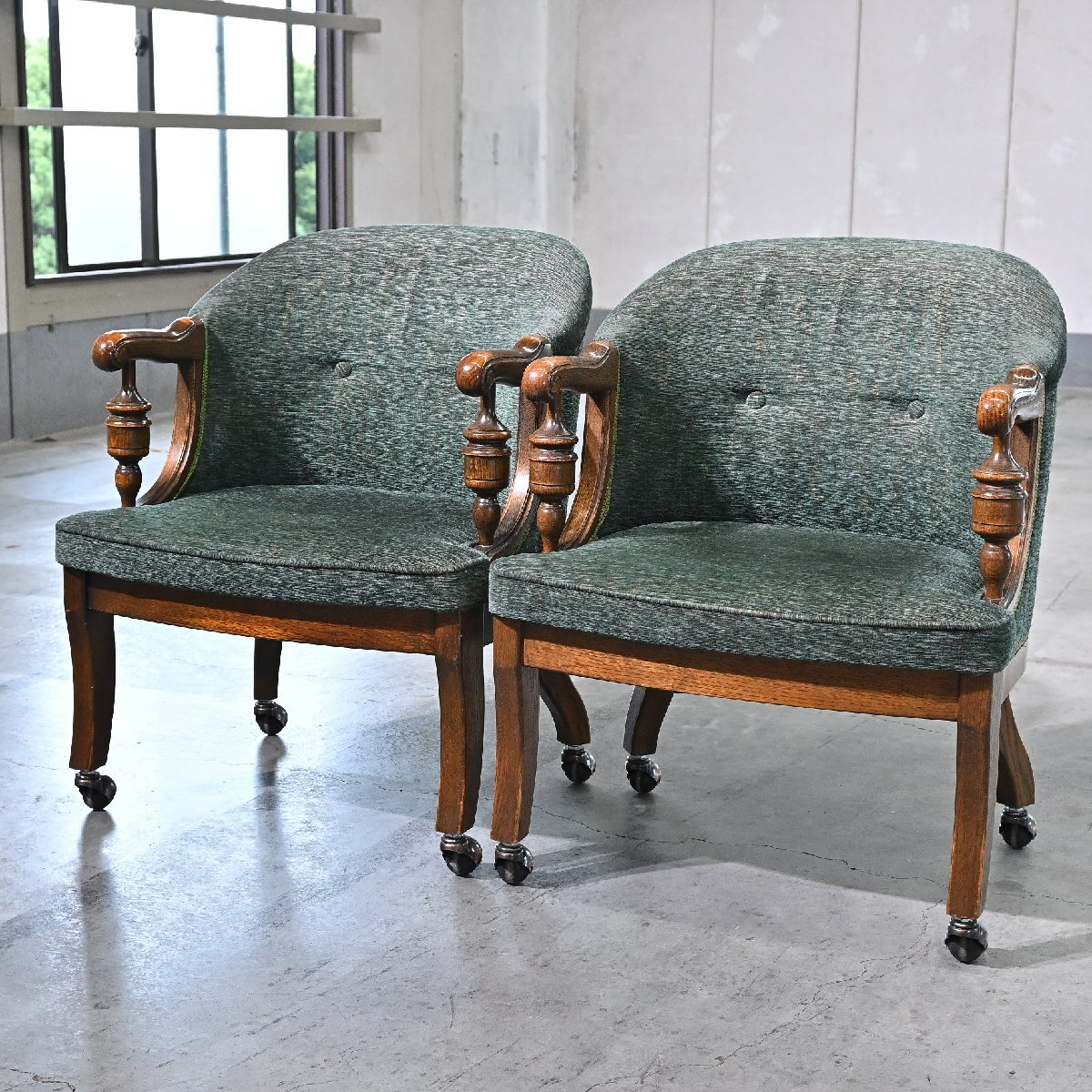 ⭐️Black Friday 三越 ブルージュ ステンドグラス サイドテーブル