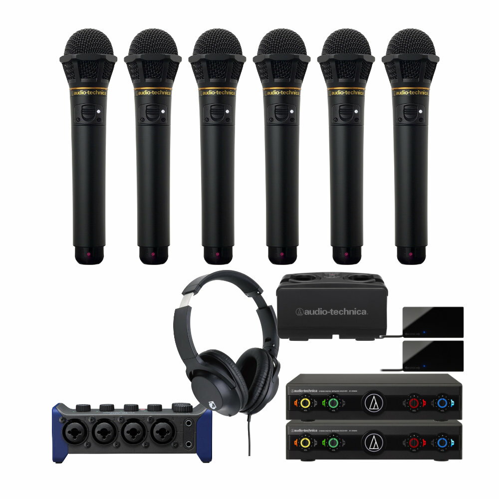 TUGA UHF ワイヤレスマイクシステム 4チャンネル グースネック卓上