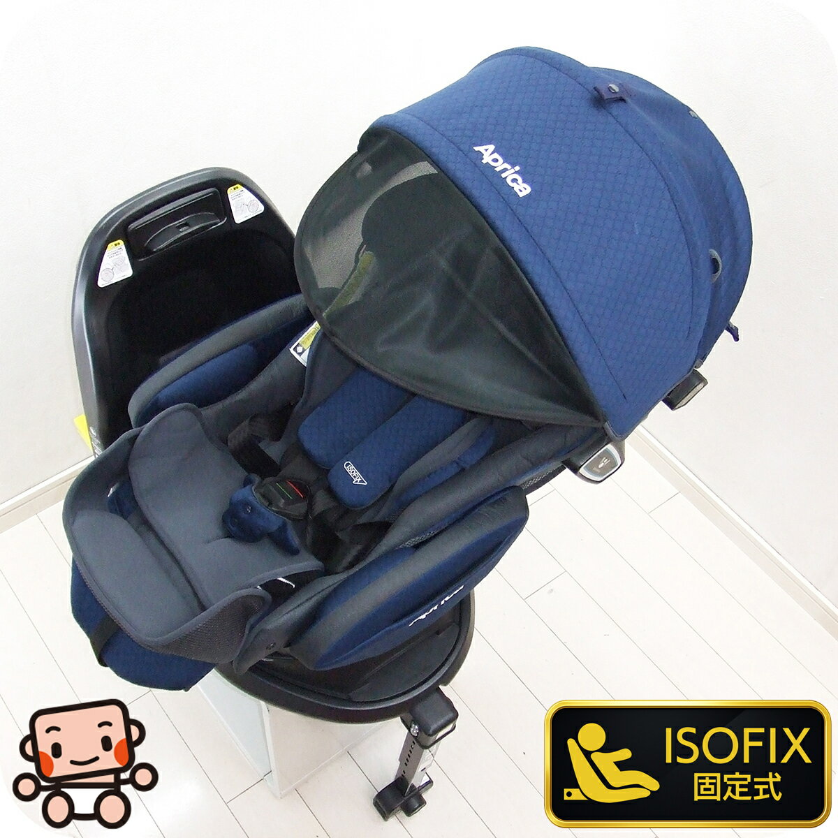 楽天市場】フラディア グロウ isofix 360°セーフティーabの通販