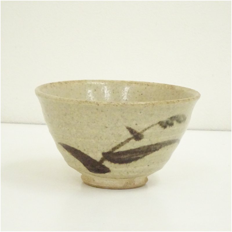 ♢絵唐津 割高台 抹茶盌 茶道具 唐津焼 コレクション 骨董品