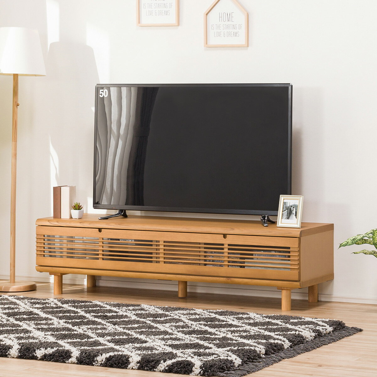 ニトリ テレビ台 ローボードレッタ 150（ナチュラル） 幅150cm