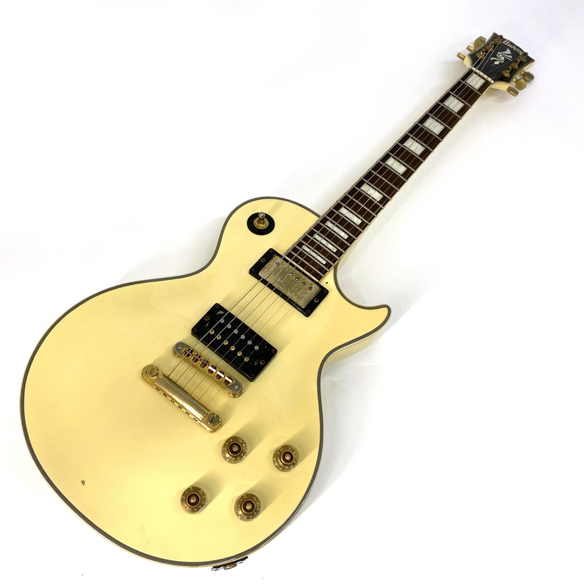 USED】Burny_レスポール_エレキギター_ジャンク品扱い_ブルー USED