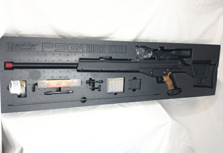 東京マルイ PSG-1 電動ガン 動作確認済 ガンケース マガジン2個 東京