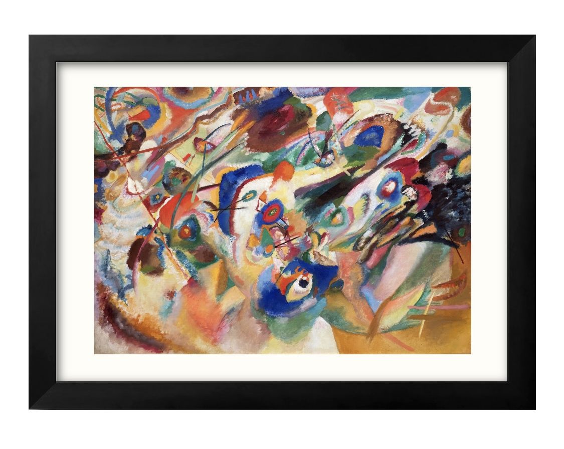 油絵 くーちゃん コンポジション7 油絵 くーちゃん コンポジション7