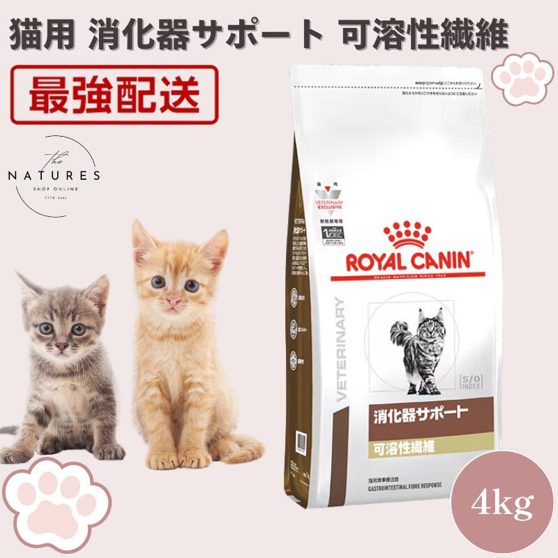 楽天市場】ロイヤルカナン 猫 消化器サポート 可溶性繊維 4kgの通販