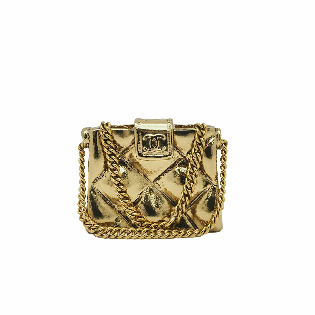 正規品】CHANEL バッグ型ブローチ 箱タグ付き 【公式通販】