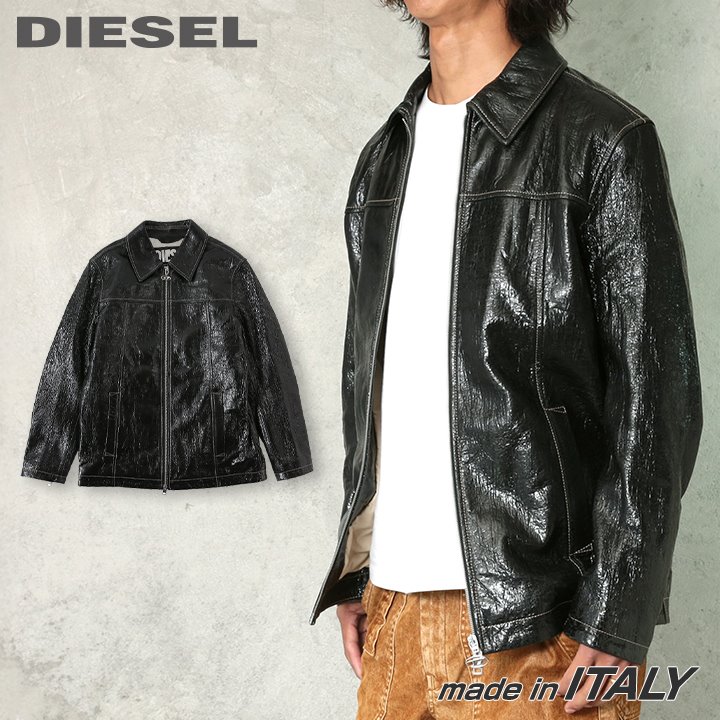 楽天市場】ディーゼル 革ジャン（メンズファッション）の通販