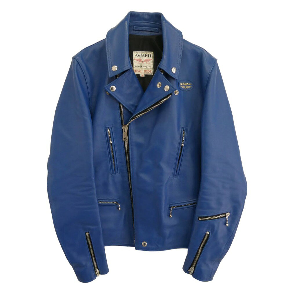 楽天市場】ルイスレザー ブルー（コート・ジャケット｜メンズ