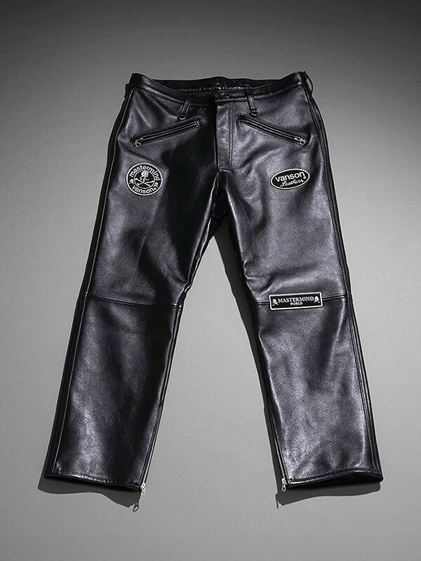VANSON MASTERMIND WORLD マスターマインド バンソン レザーパンツ