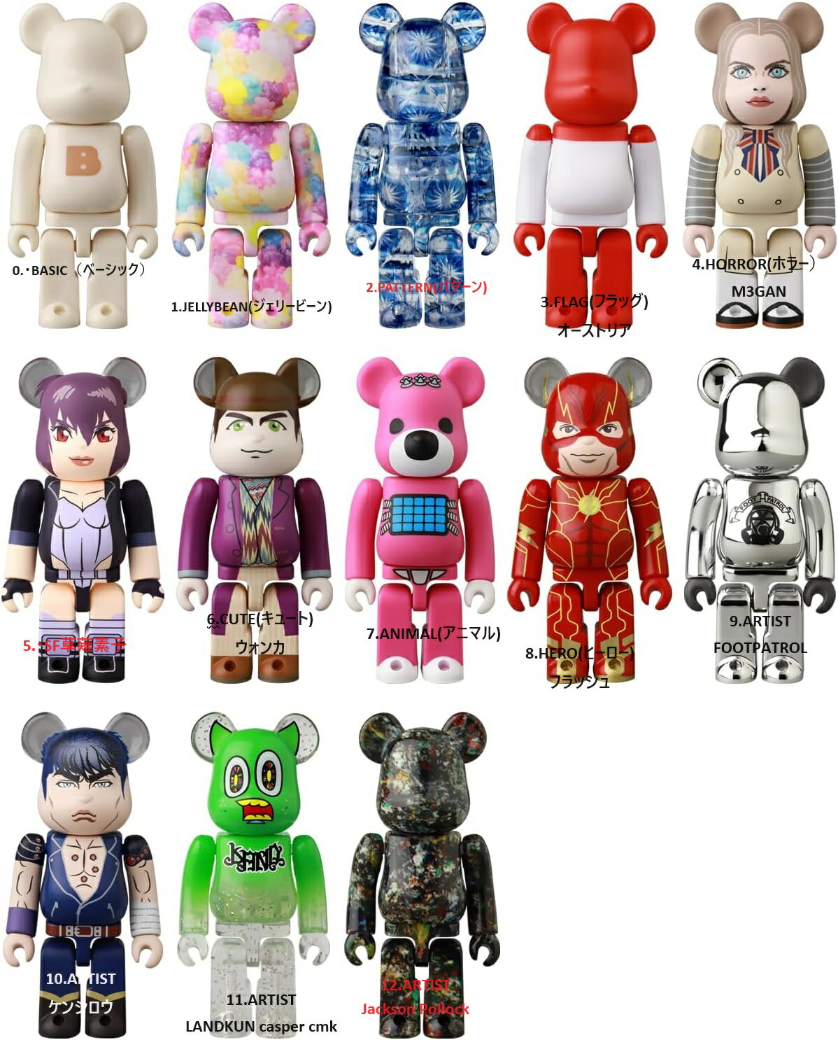 楽天市場】bearbrick series 41の通販