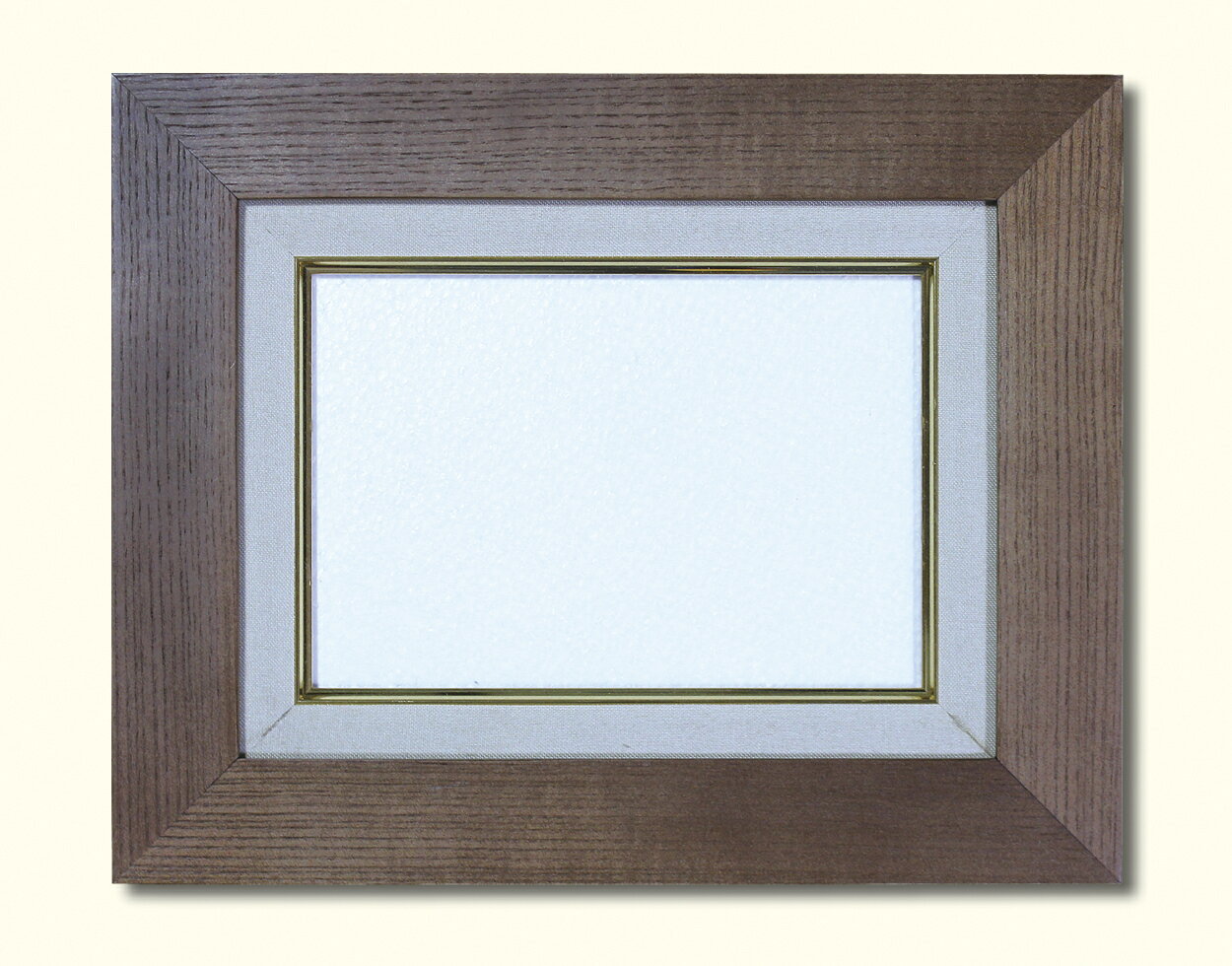 P15号 油彩額縁 シンプルなウッドフレーム モダン ガラス 空額 P15号