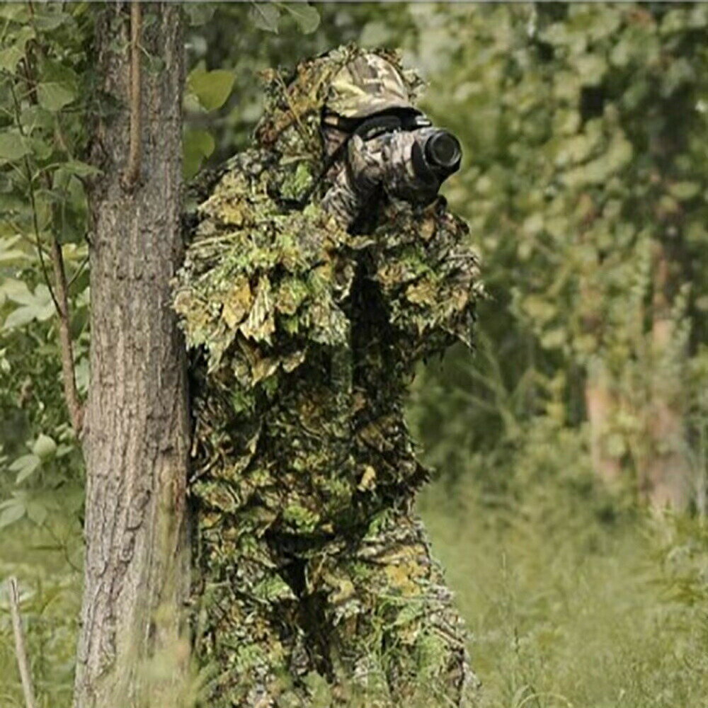 カベラス製 実物メーカー ギリースーツ ギリーフード上下セット M