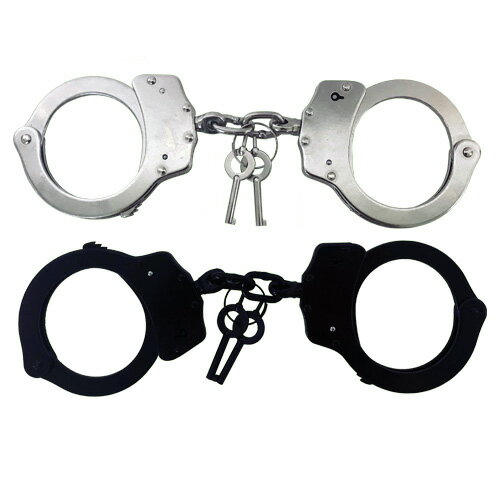 在庫限り 金属製手錠 鍵付き Amazon.co.jp: Skeleteen 金属製手錠 鍵