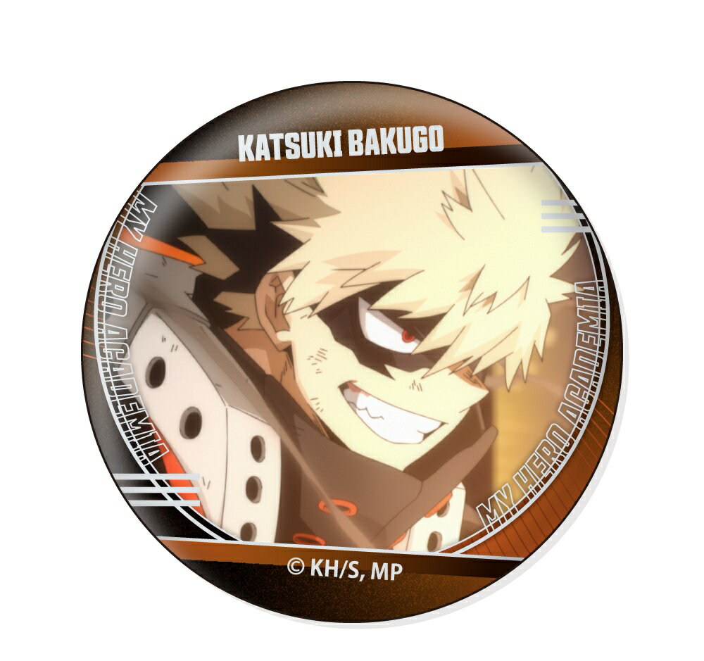 僕のヒーローアカデミア ヒロアカ 爆豪勝己 痛バ 缶バッジ Anique