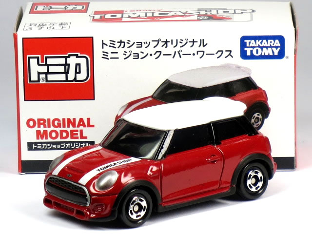 TOMICA トミカ ミニクーパー 赤/白色 輸出カラー TOMICA トミカ ミニ