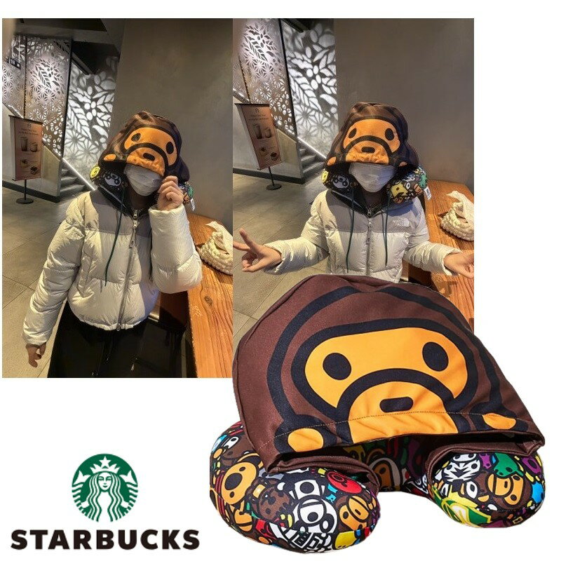 韓国 スターバックス baby milo ベイプ ネックピロー - メルカリ 韓国